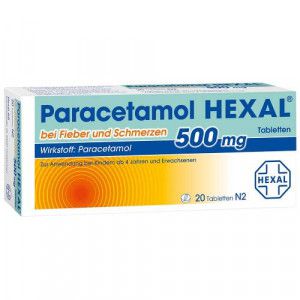 PARACETAMOL 500 mg HEXAL b.Fieber u.Schmerzen Tab.