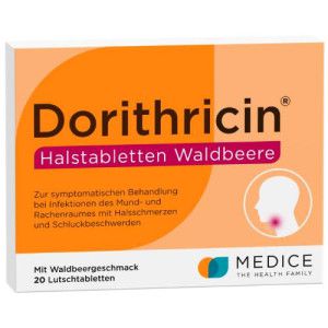 DORITHRICIN Halstabletten Waldbeere