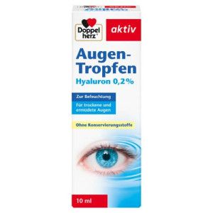 DOPPELHERZ Augen-Tropfen Hyaluron 0,2%