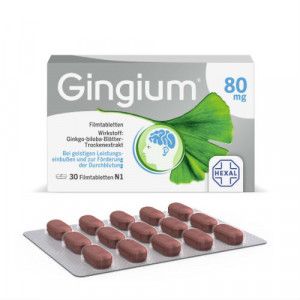 GINGIUM 80 mg Filmtabletten